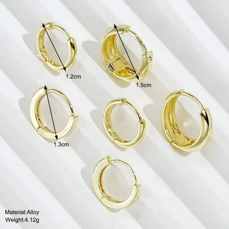 Trio Hoop Earrings