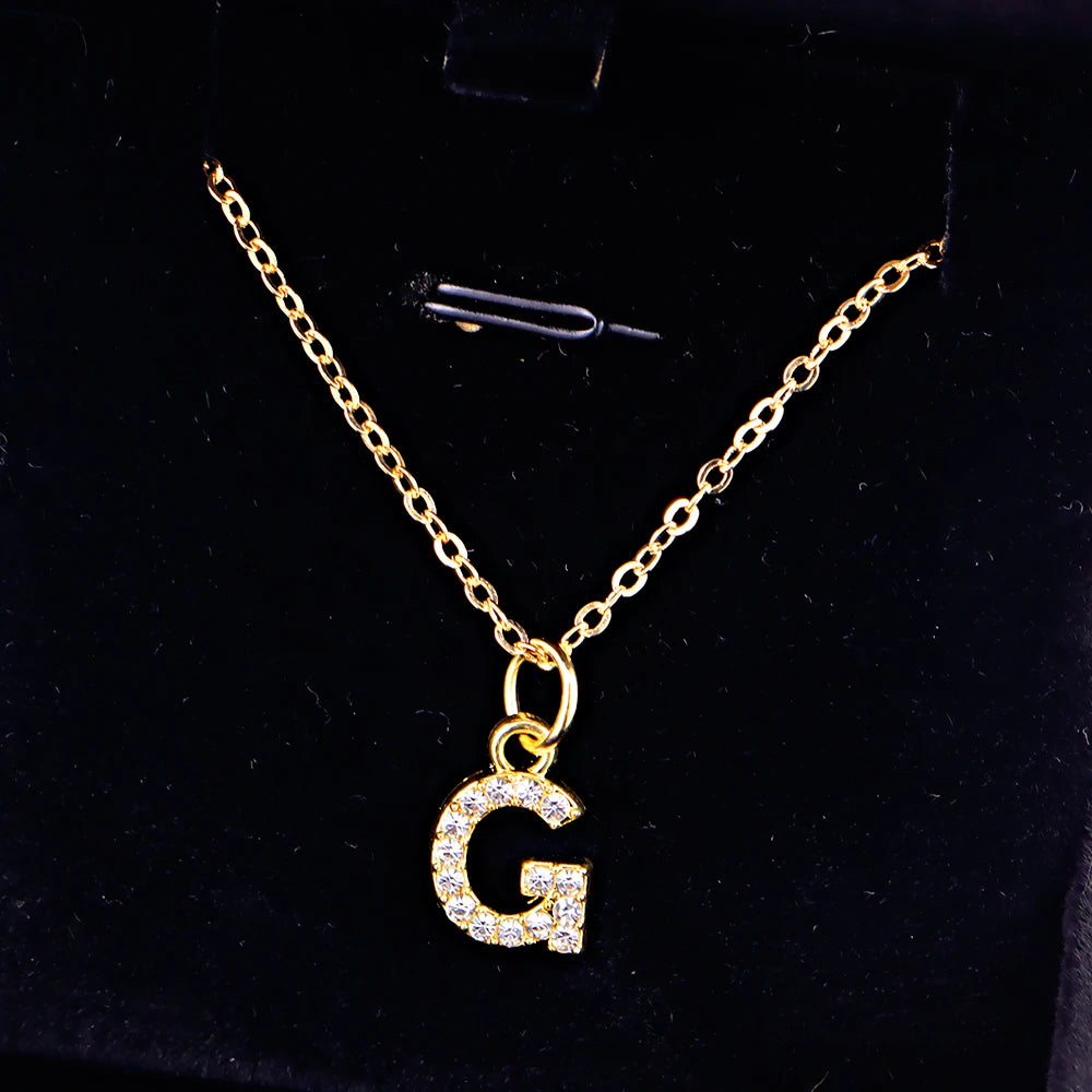 Initial Glow Necklace
