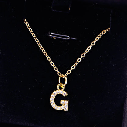 Initial Glow Necklace