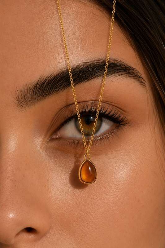Amber Glow Necklace